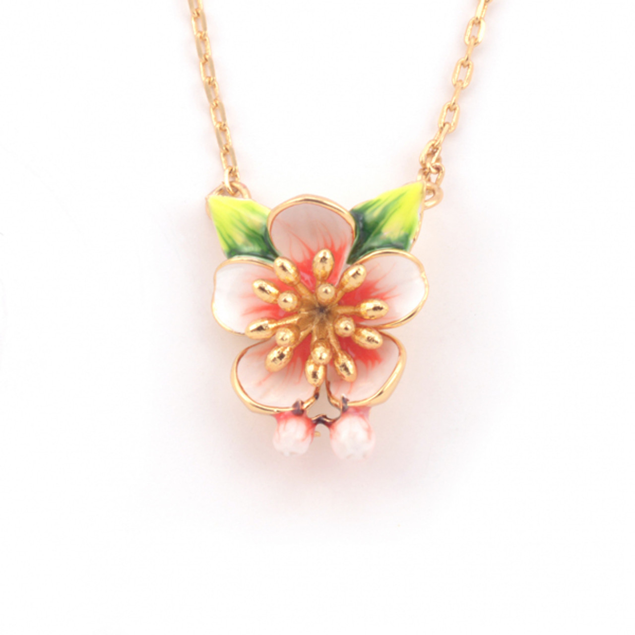 Apple sales blossom necklace